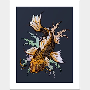 Koi Posters and Art